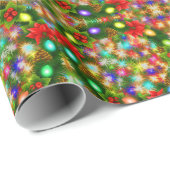 Kerst & Nieuwjaar Glossy Wrapping Paper Cadeaupapier (Rol Hoek)