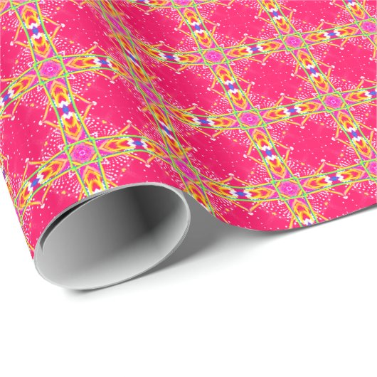 Kerst & Nieuwjaar Glossy Wrapping Paper Cadeaupapier (Rol Hoek)