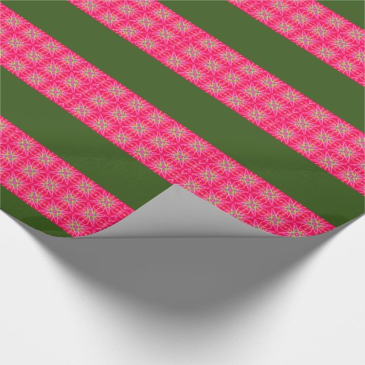 Kerst & Nieuwjaar Glossy Wrapping Paper Cadeaupapier (Hoek)