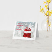 *KERST/NIEUWJAAR GROETEN* BUREN KAART (Gele Bloem)