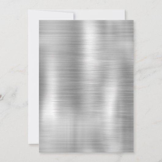 Kerst nieuwjaar metallic zilver goud glitter (Achterkant)