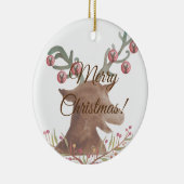 Kerst, Nieuwjaar Sneeuwvlokken Ornament (Rechts)