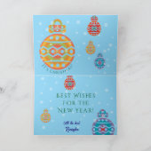 Kerst- & Nieuwjaars Kaart (Binnen)