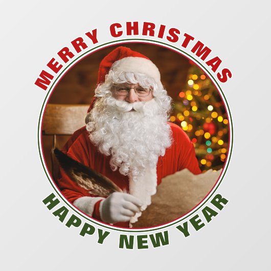  kerst nieuwjaars kerstmis raamsticker (Vel)