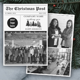 Kerst Nieuwsbrief Zakelijk Feestdagenkaart