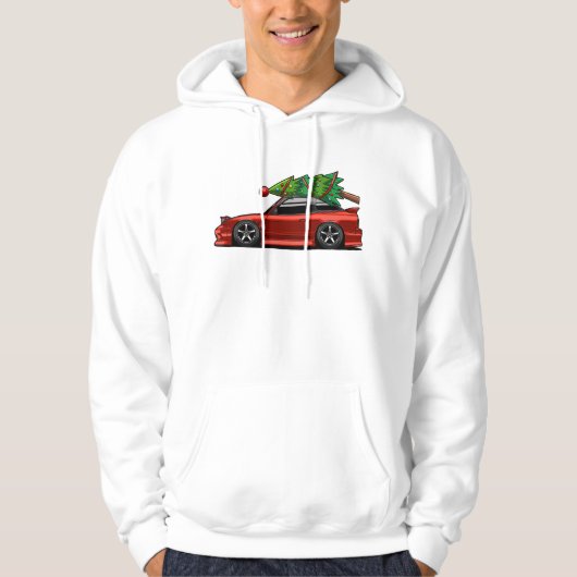 Kerst Nissan 180sx Hoodie (Voorkant)
