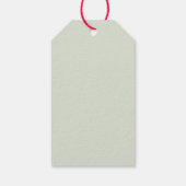 Kerst Noord-Amerikaanse Kolibrie Geschenklabel Cadeaulabel (Achterkant)