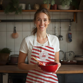 Kerst Noordpool Express trein gepersonaliseerd Schort