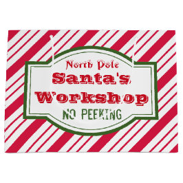 Kerst Noordpool Kinder kindercadeauzak Large Cadeautasje