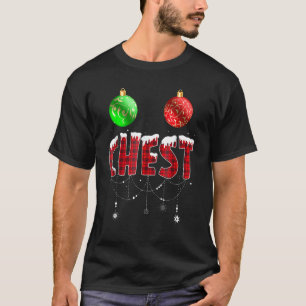 Kerst Noten Kerstmis Bijpassende Koppel Kastanjes T-shirt