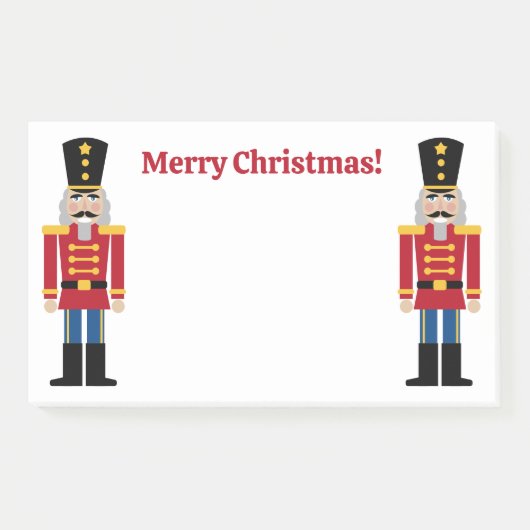 Kerst notenkraker aangepaste Post-it® notes (Voorkant)