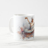 Kerst Notenkraker Ballerina Coffee Mok (Voorkant links)