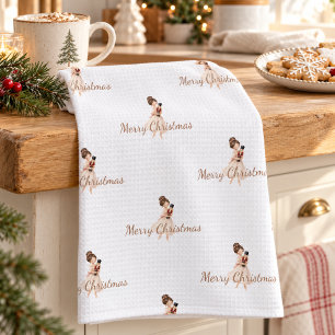Kerst Notenkraker Ballerina Danser Theedoek