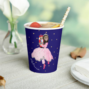 Kerst Notenkraker Ballerina Dk Brn Papieren Bekers
