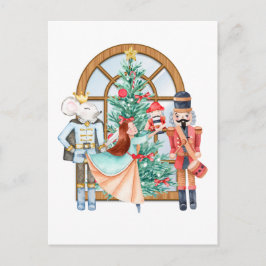 Kerst Notenkraker Ballerina Muis Koning Briefkaart