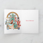 Kerst Notenkraker Ballerina Muis Koning Kaart (Binnen)