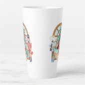 Kerst Notenkraker Ballerina Muis Koning Latte Mok (Voorkant)