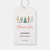 Kerst Notenkraker Bedankt Cadeaulabel (Voorkant)