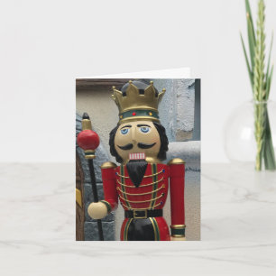 Kerst Notenkraker Bewaker Kaart