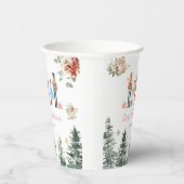 Kerst Notenkraker Bruiloft Thee Papieren Bekers (Rechts)