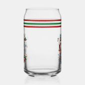 Kerst Notenkraker Candy Cane Kerstwensen Blikvorm Glas (Links)