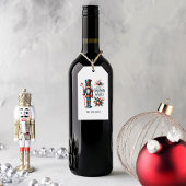 Kerst Notenkraker Candy Cane Kerstwensen Cadeaulabel