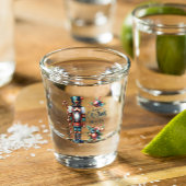 Kerst Notenkraker Candy Cane Kerstwensen Shot Glas