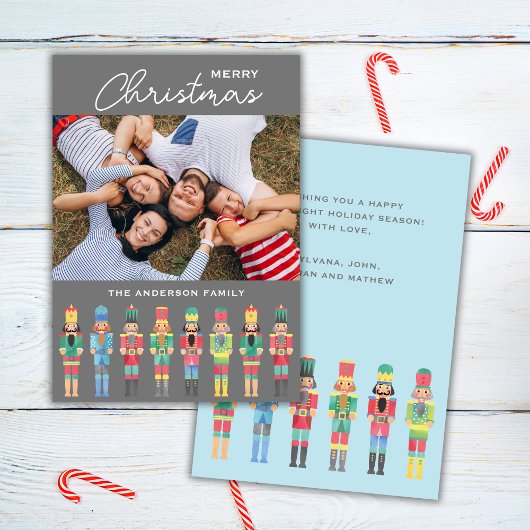 KERST NOTENKRAKER FOTOKAART KAART