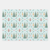 Kerst Notenkraker Inpakpapier Vel (Voorkant 3)