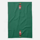Kerst Notenkraker Keukenhanddoek (Verticaal)
