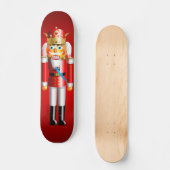 Kerst Notenkraker Koning Skateboard (Voorkant)