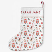 Kerst Notenkraker Kous Kleine Kerstsok (Achterkant)