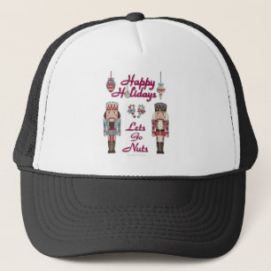 Kerst Notenkraker Laat Ons Gek Worden Trucker Pet