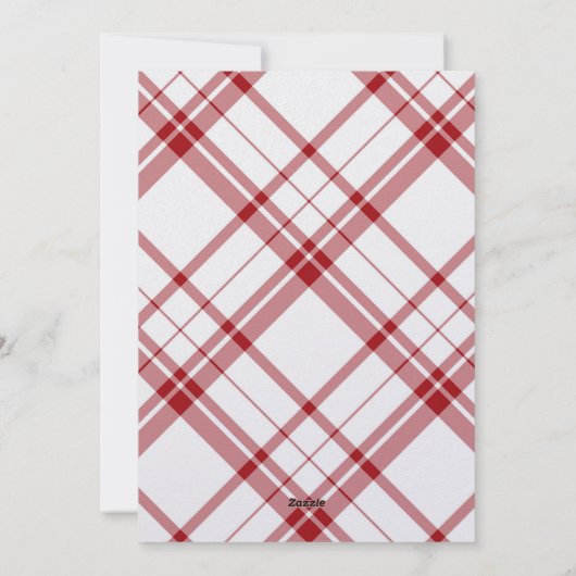 Kerst Notenkraker Laten we dit feestje kraken Feestdagenkaart (Achterkant)