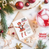 Kerst Notenkraker Laten we dit feestje kraken Kaart