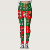Kerst Notenkraker Legioen Leggings (Voorkant)