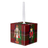 Kerst Notenkraker Naam & Jaar Gift Decoratie (Achter hoekig)