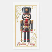 Kerst Notenkraker Papier servet (Voorkant)