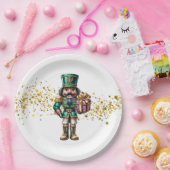 Kerst Notenkraker Papieren Bordje (Feest)
