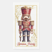 Kerst Notenkraker Papieren Servet (Voorkant)