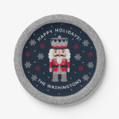 Kerst Notenkraker Party Bord (Voorkant)