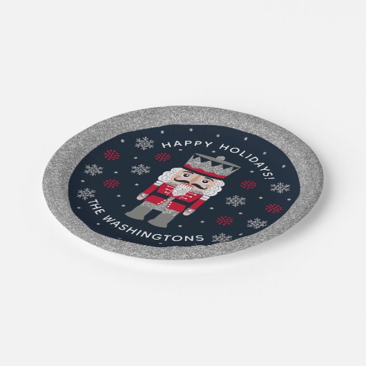 Kerst Notenkraker Party Bord (Gekanteld)