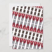 Kerst Notenkraker Party Uitnodiging Musical (Achterkant)