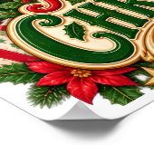 Kerst Notenkraker Poster (Hoek)