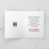 Kerst, Notenkraker Soldaat, kleinzoon Kaart (Binnen)