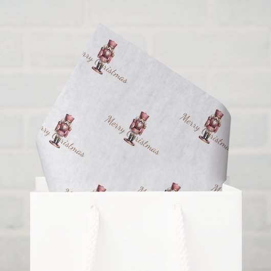 Kerst Notenkraker Soldaat Tissuepapier (Cadeauzakje)
