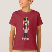 Kerst Notenkraker Speelgoed Soldaat Cartoon T-shirt (Voorkant)