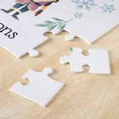 Kerst Notenkraker Speelgoed Soldaten Legpuzzel (Zijkant)