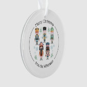 Kerst Notenkraker Speelgoed Soldaten Ornament (voorkant)