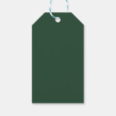 Kerst Notenkraker Speelsoldaten Cadeaulabel (Achterkant)